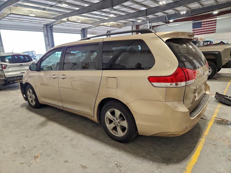 2014 Toyota Sienna VIN 5TDKK3DC4ES435049 COPART salvage auction — FRONT END, Ne - Cert Of Title-Salvage, sold $225 on 2026-07-28 (photo 2)