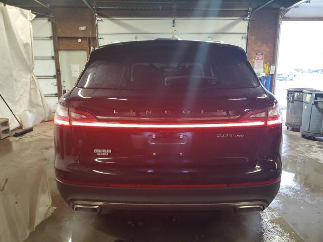 2020 Lincoln Nautilus VIN 2LMPJ8K99LBL09670 COPART salvage auction — FRONT END, Pa - Certificate Of Salvage, sold $6,000 on 2026-07-09 (photo 6)