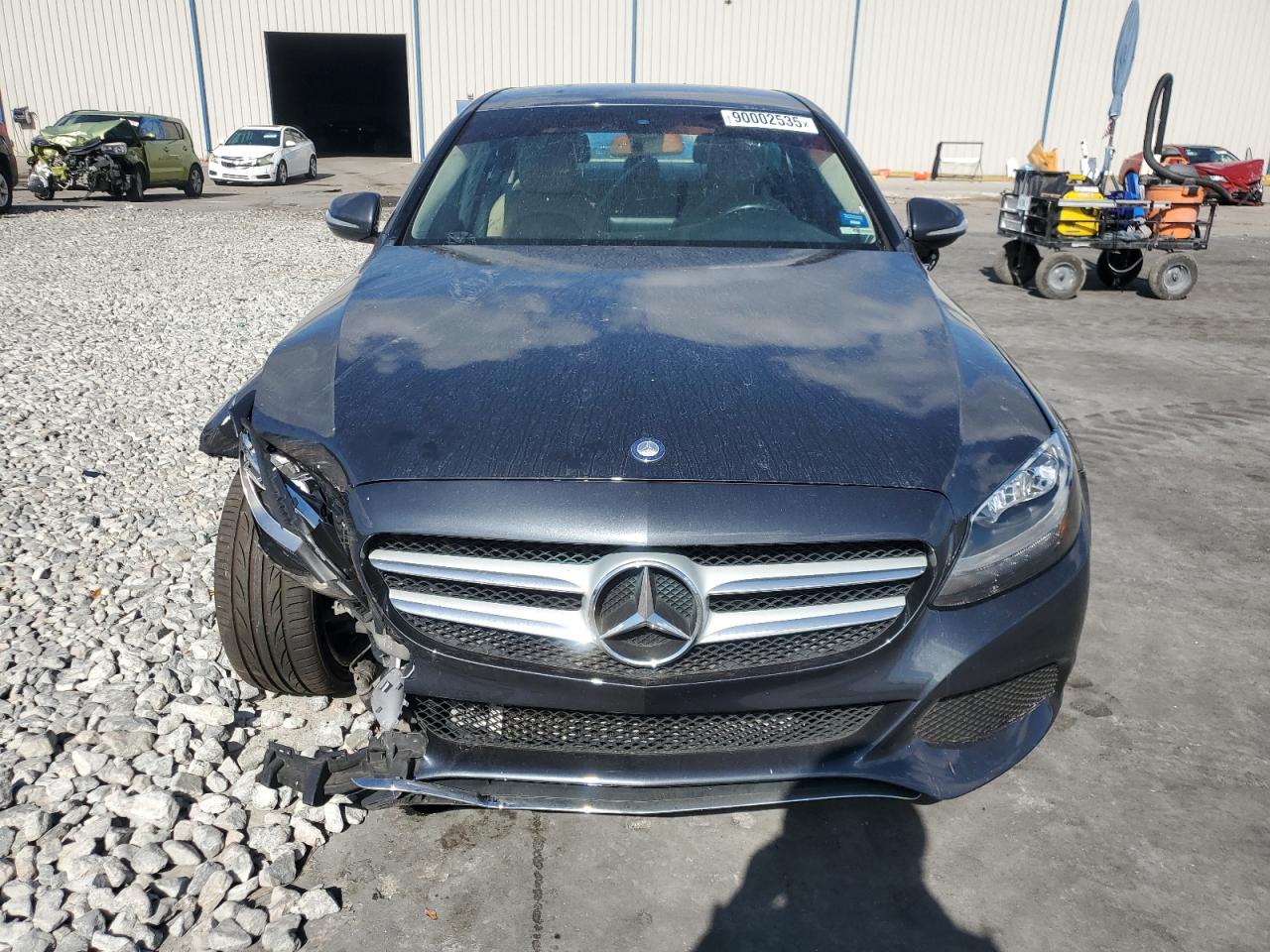2015 Mercedes-benz C class VIN 55SWF4KB4FU032554 COPART salvage auction — Front End, FL - CERT OF TITLE SLVG REBUILDABLE, sold $2,200 on 2025-12-15 (photo 5)
