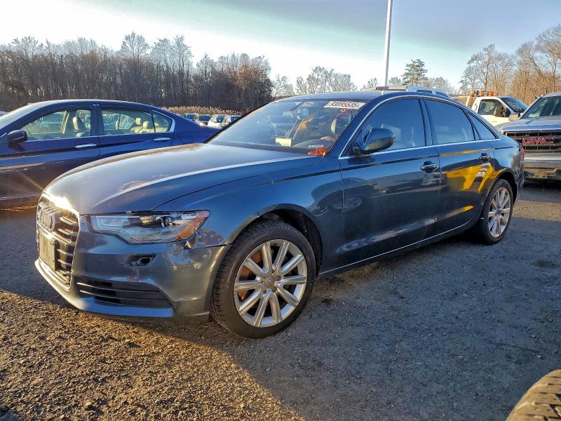 2015 Audi A6 VIN WAUGFAFC4FN023486 COPART salvage auction — FRONT END, Ma - Certificate Of Title, sold $4,900 on 2026-07-30 (photo 1)