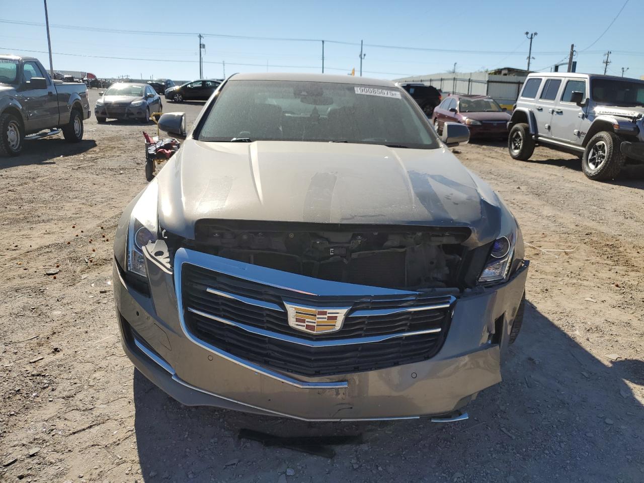 2017 Cadillac ATS VIN 1G6AB5SX1H0151725 COPART salvage auction — Front End, OK - CERT OF TITLE-SALVAGE, sold $2,050 on 2026-06-23 (photo 5)