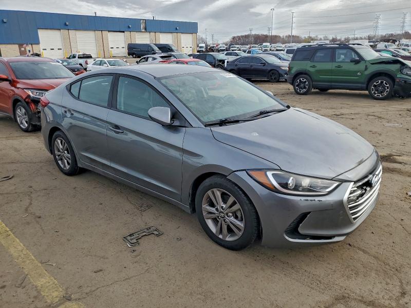 2018 Hyundai Elantra VIN KMHD84LF9JU607831 COPART salvage auction — FRONT END, MI - TR52 - ABANDONMENT, sold $1,400 on 2026-07-02 (photo 4)