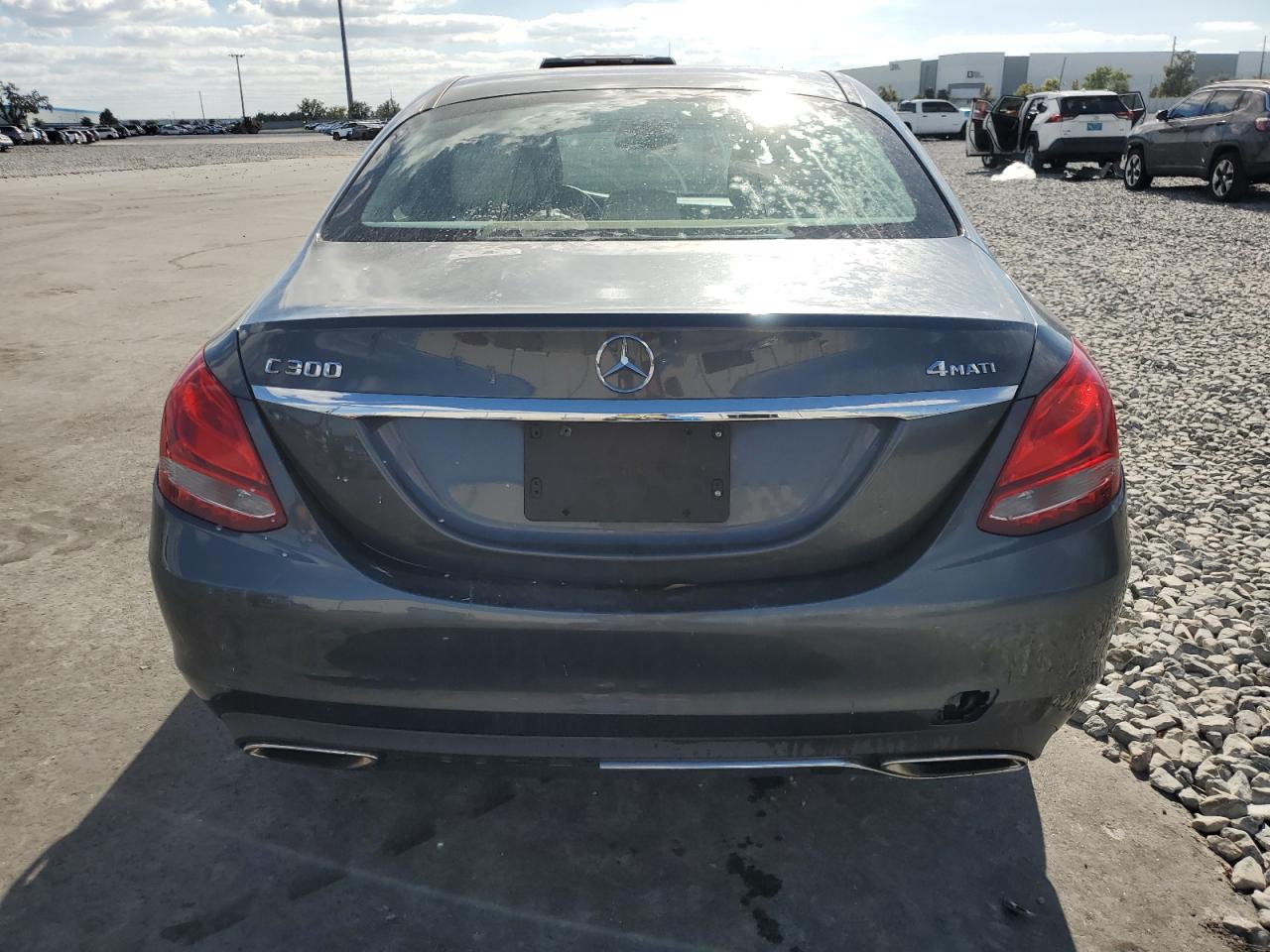 2015 Mercedes-Benz C-Class VIN 55SWF4KB4FU032554 COPART salvage auction — Front End, FL - CERT OF TITLE SLVG REBUILDABLE, sold $2,200 on 2025-12-15 (photo 6)