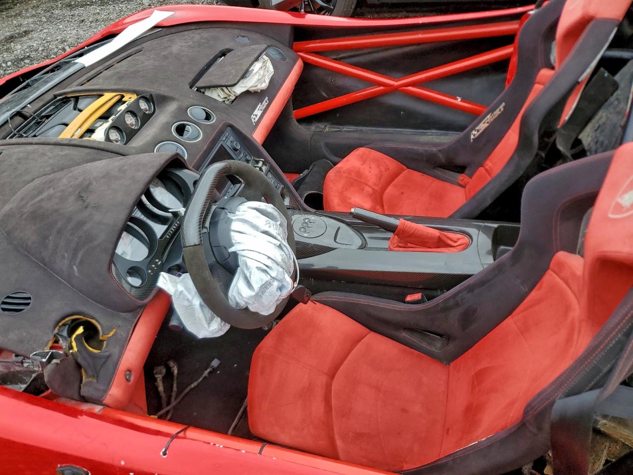 2012 Lamborghini Gallardo VIN ZHWGU7AJ5CLA11916 COPART salvage auction — All Over, NJ - CERT OF TITLE-SALVAGE, sold $45,000 on 2026-01-15 (photo 7)