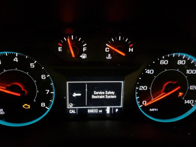 2020 Chevrolet Equinox VIN 2GNAXSEV5L6192552 COPART salvage auction — FRONT END, Salvage Title, sold $1,550 on 2026-08-24 (photo 9)