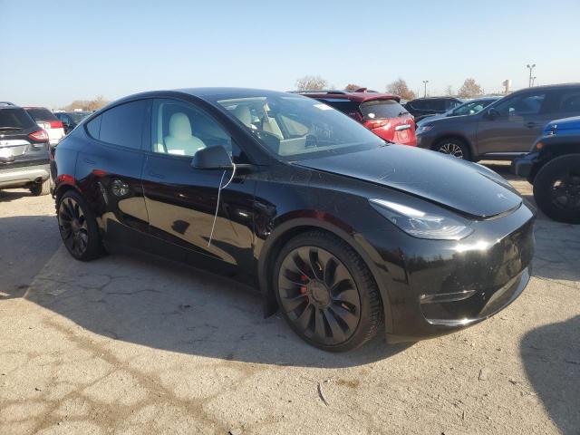 2022 Tesla Model y VIN 7SAYGDEFXNF327021 COPART salvage auction — REAR END, Wv - Salvage Certificate, sold $9,300 on 2026-07-21 (photo 4)
