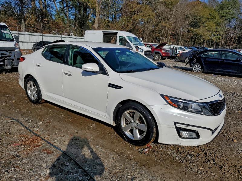 2015 Kia Optima VIN KNAGM4A73F5608982 COPART salvage auction — FRONT END, Ga - Clean Title With Theft History, sold $1,150 on 2026-07-02 (photo 4)