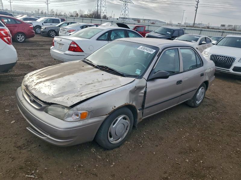 1999 Toyota Corolla VIN 1NXBR12E8XZ289236 COPART salvage auction — FRONT END, IL - SALVAGE CERTIFICATE, sold $250 on 2026-07-09 (photo 1)