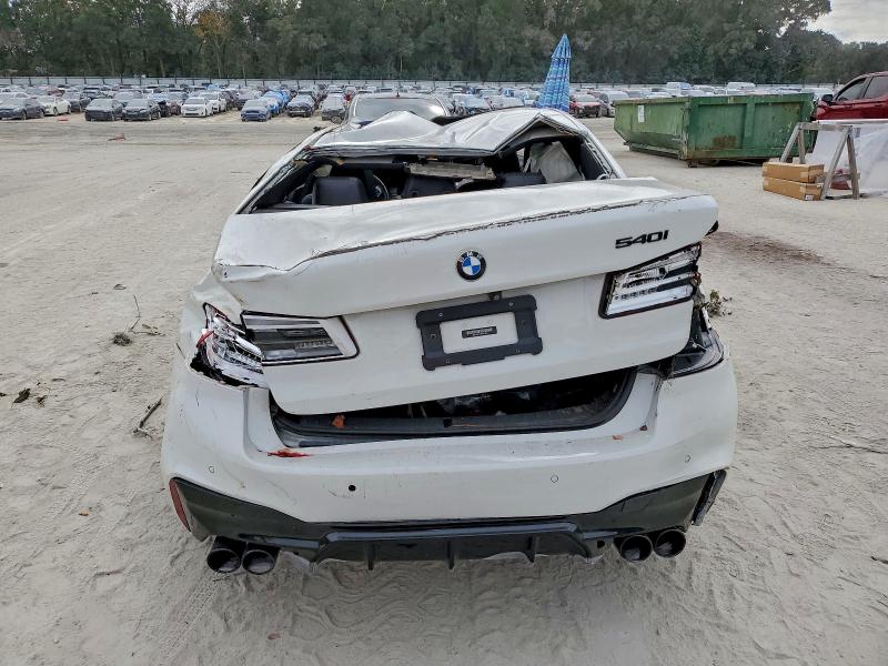 2017 BMW 5 series VIN WBAJE5C30HG477830 COPART salvage auction — ROLLOVER, Fl - Certificate Of Destruction, sold $1,300 on 2026-07-20 (photo 6)
