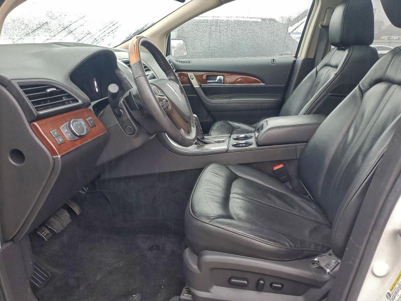2014 Lincoln Mkx VIN 2LMDJ8JK0EBL13911 COPART salvage auction — FRONT END, Fl - Cert Of Title Slvg Rebuildable, sold $425 on 2026-07-09 (photo 7)