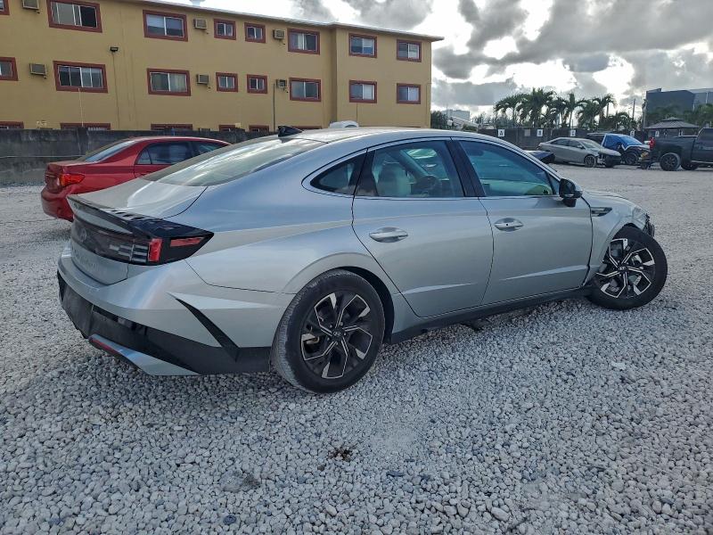 2025 Hyundai Sonata VIN KMHL64JA3SA464712 COPART salvage auction — FRONT END, Salvage Title, sold $15 on 2026-07-21 (photo 3)