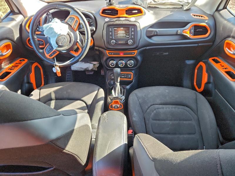 2017 Jeep Renegade VIN ZACCJBBB4HPG47656 COPART salvage auction — FRONT END, Al - Cert Of Title-Salvage Title, sold $1,300 on 2026-07-22 (photo 8)