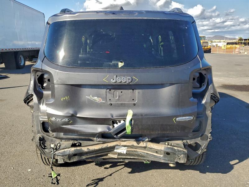 2019 Jeep Renegade VIN ZACNJBBB9KPK03749 COPART salvage auction — REAR END, Hi - Certificate Of Salvage, sold $550 on 2026-07-27 (photo 6)