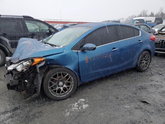 2014 Kia Forte VIN KNAFX4A80E5089190 COPART salvage auction — FRONT END, Salvage Title, sold $200 on 2026-07-21 (photo 1)