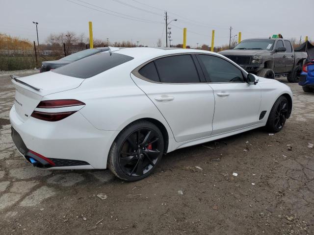 2023 Genesis G70 VIN KMTG54TE0PU128550 COPART salvage auction — SIDE, In - Cert Of Title-Salvage Title, sold $14,400 on 2026-07-10 (photo 3)