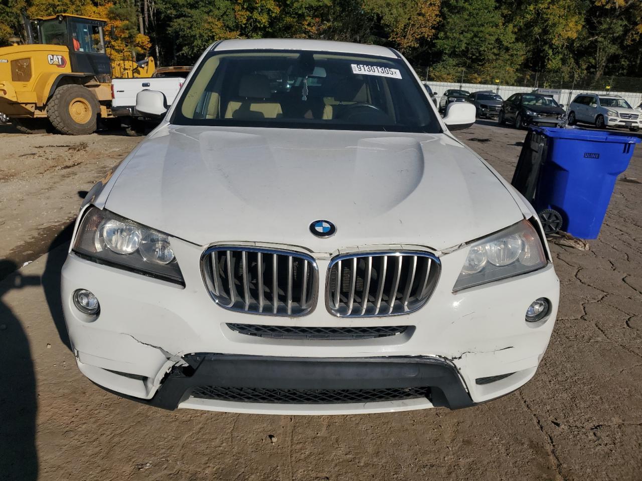 2012 BMW X3 VIN 5UXWX5C54CL719361 COPART salvage auction — Front End, GA - BILL OF SALE - PARTS ONLY, sold $500 on 2026-06-30 (photo 5)