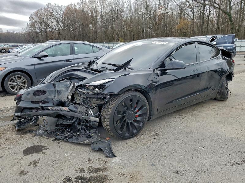 2022 Tesla Model 3 VIN 5YJ3E1ECXNF254217 COPART salvage auction — ALL OVER, Va - Cert Of Title - Salvage, sold $1,150 on 2026-07-02 (photo 1)