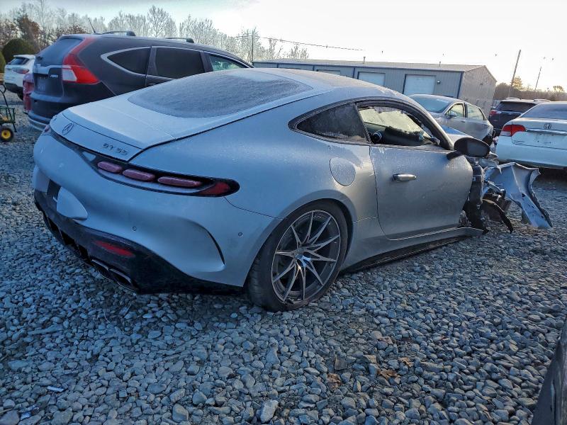 2025 Mercedes-benz AMG GT VIN W1KRJ8AB5SF006031 COPART salvage auction — Front End, MA - CERT OF TITLE-SALVAGE, sold $35,500 on 2026-02-25 (photo 3)