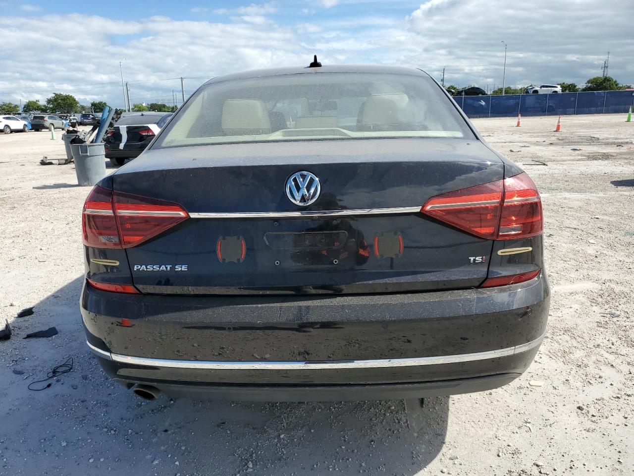 2017 Volkswagen Passat VIN 1VWGT7A32HC057881 COPART salvage auction — Front End, FL - CERT OF TITLE SLVG REBUILDABLE, sold $350 on 2026-06-29 (photo 6)