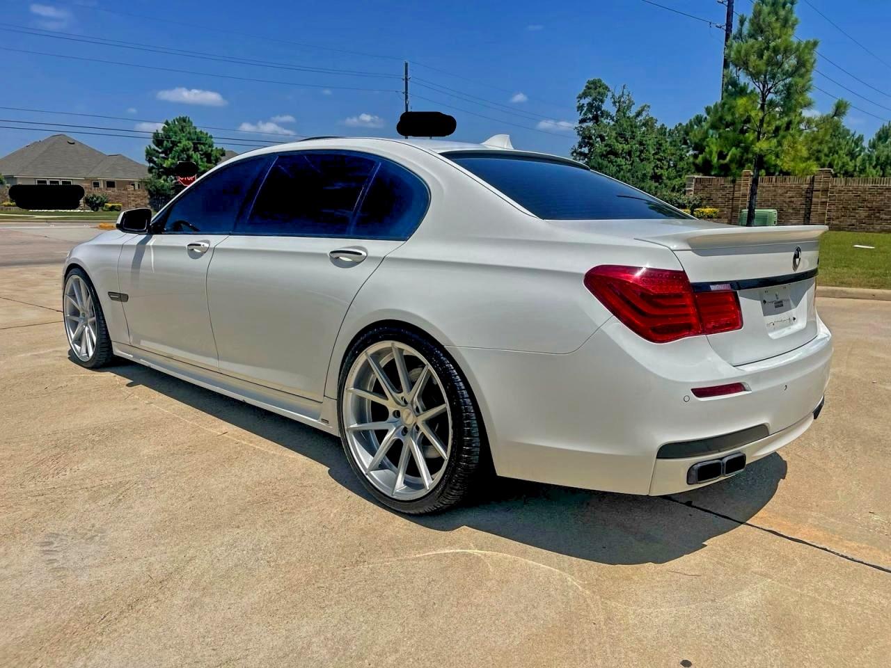 2010 BMW 7er VIN WBAKB8C58ACY64395 COPART salvage auction — Damage History, CA - SALVAGE CERTIFICATE (P), sold $22,800 on 2025-12-19 (photo 3)