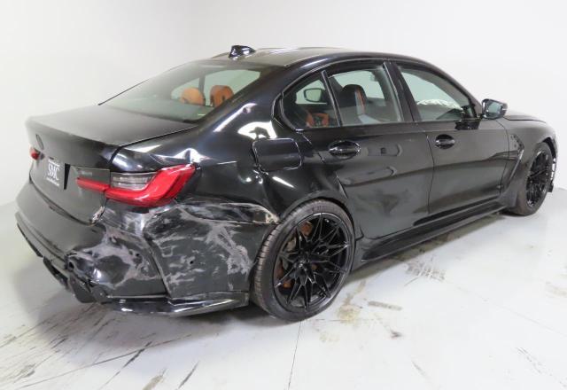 2021 BMW M3 VIN WBS33AY01MFK86175 COPART salvage auction — All Over, TX - DIS/DLR/EXP ONLY CLEAN TITLE (P), sold $33,800 on 2026-03-02 (photo 3)