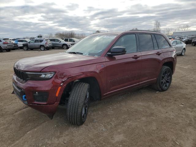 2025 Jeep Grand cherokee VIN 1C4RJYB65S8690238 COPART salvage auction — FRONT END, MI - CERTIFICATE OF TITLE, sold $10,700 on 2026-07-29 (photo 1)