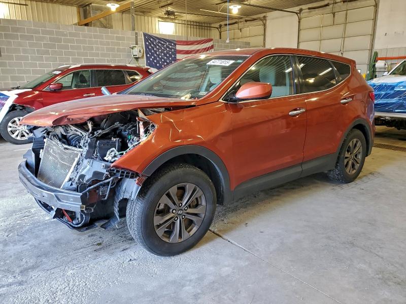 2013 Hyundai Santa fe VIN 5XYZT3LB2DG063145 COPART salvage auction — FRONT END, Other, sold $70 on 2026-07-28 (photo 1)