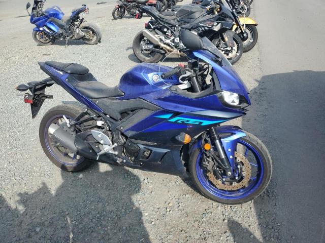 2024 Yamaha YZFR3 VIN MH3RH18Y6RK014374 COPART salvage auction — Front End, Salvage Title, sold $975 on 2025-12-11 (photo 1)