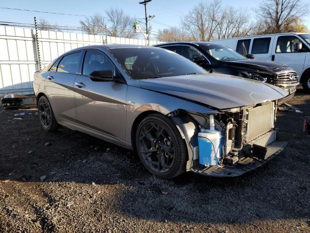 2024 Hyundai Elantra VIN KMHLR4DF3RU746405 COPART salvage auction — FRONT END, Ct - Cert Of Title-Salvage, sold $475 on 2026-07-24 (photo 4)