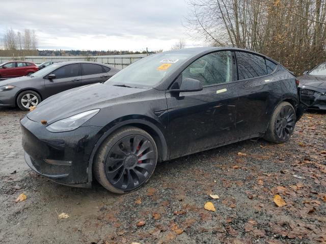 2023 Tesla Model y VIN 7SAYGDEF3PF596738 COPART salvage auction — REAR END, Wa - Bill Of Sale, sold $8,500 on 2026-07-13 (photo 1)