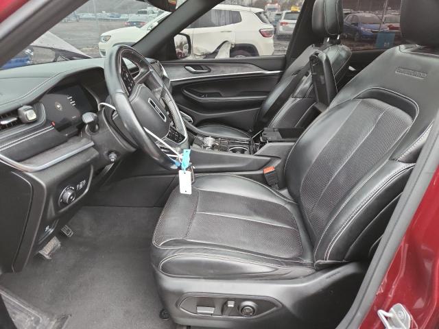 2021 Jeep Grand cherokee VIN 1C4RJKDGXM8130995 COPART salvage auction — FRONT END, Salvage Title, sold $8,500 on 2026-07-20 (photo 7)