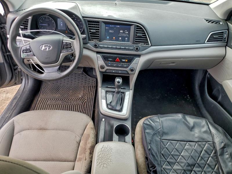 2018 Hyundai Elantra VIN KMHD84LF9JU607831 COPART salvage auction — FRONT END, MI - TR52 - ABANDONMENT, sold $1,400 on 2026-07-02 (photo 8)