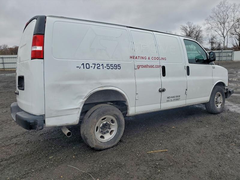 2023 Chevrolet Express VIN 1GCWGAFP3P1157266 COPART salvage auction — FRONT END, Md - Cert Of Salvage > 75% Damage, sold $7,700 on 2026-07-28 (photo 3)