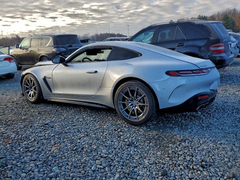 2025 Mercedes-benz AMG GT VIN W1KRJ8AB5SF006031 COPART salvage auction — Front End, MA - CERT OF TITLE-SALVAGE, sold $35,500 on 2026-02-25 (photo 2)