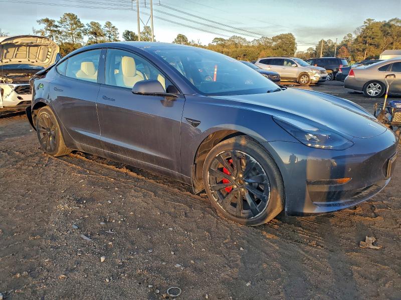 2023 Tesla Model 3 VIN 5YJ3E1EA8PF657985 COPART salvage auction — REAR END, Other, sold $8,100 on 2026-07-10 (photo 4)