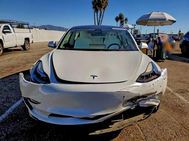 2022 Tesla Model 3 VIN 5YJ3E1EB4NF194958 COPART salvage auction — FRONT END, Ca - Salvage Certificate, sold $6,600 on 2026-07-10 (photo 5)