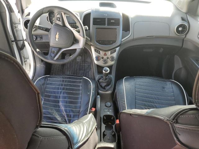2013 Chevrolet SONIC VIN 1G1JD6SB3D4149374 COPART salvage auction — FRONT END, Nv - Salvage Title, sold $325 on 2026-07-09 (photo 8)