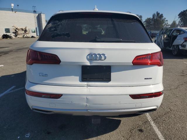2020 Audi Q5 VIN WA1ANAFY3L2047213 COPART salvage auction — FRONT END, Ca - Salvage Certificate, sold $8,500 on 2026-07-14 (photo 6)