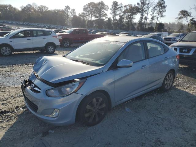 2013 Hyundai Accent VIN KMHCU4AE1DU320313 COPART salvage auction — FRONT END, GA, sold $325 on 2026-07-23 (photo 2)