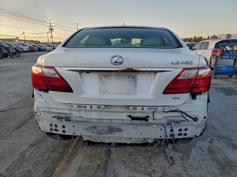 2012 Lexus Ls 460 VIN JTHCL5EF5C5012567 COPART salvage auction — REAR END, Ca - Salvage Certificate, sold $1,550 on 2026-07-06 (photo 6)