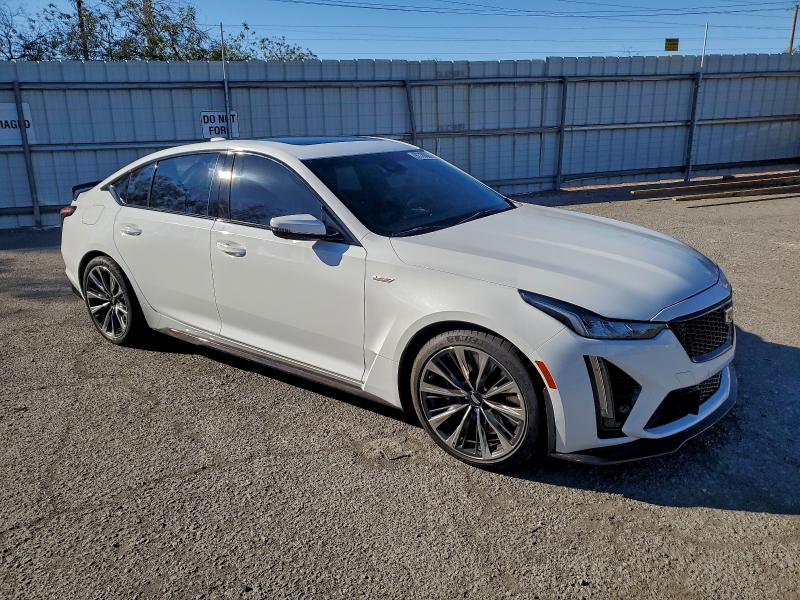 2022 Cadillac Ct5 VIN 1G6D25R68N0860271 COPART salvage auction — VANDALISM, Nv - Salvage Title, sold $53,500 on 2026-07-16 (photo 4)