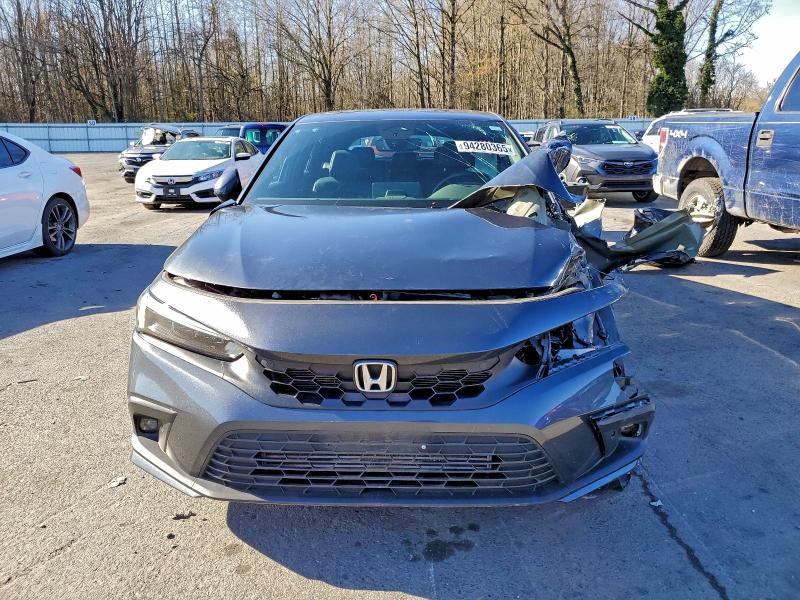 2022 Honda Civic VIN 19XFL1H81NE013839 COPART salvage auction — FRONT END, Id - Salvage Certificate Of Title, sold $200 on 2026-07-21 (photo 5)