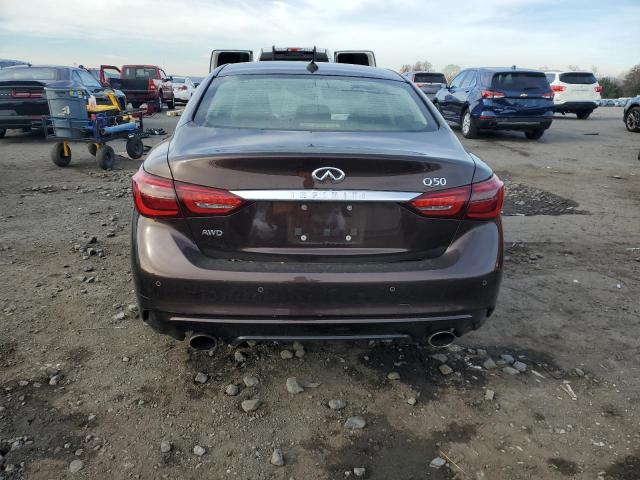 2019 Infiniti Q50 VIN JN1EV7ARXKM557655 COPART salvage auction — ROOF, Other, sold $5,200 on 2026-07-17 (photo 6)