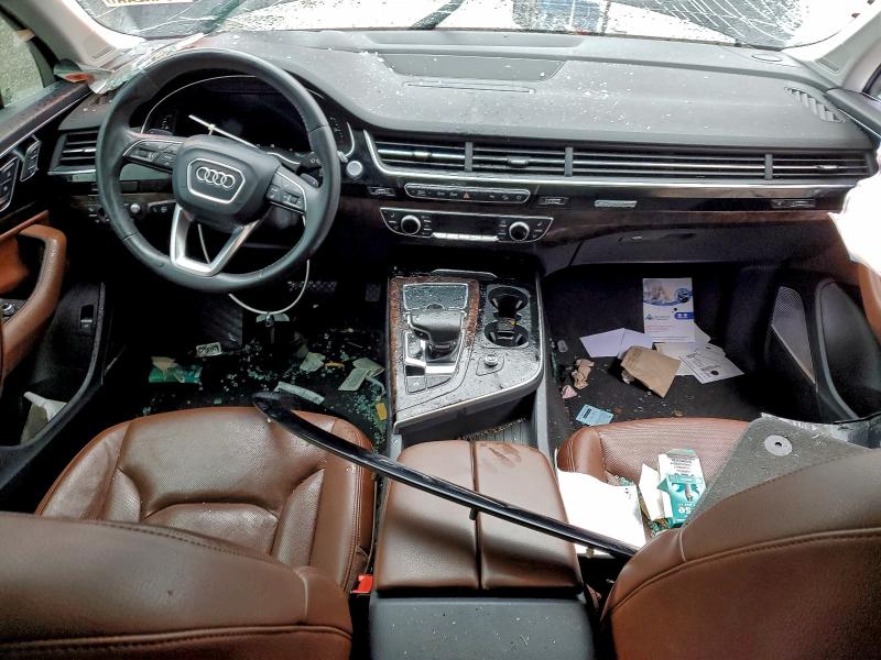 2018 Audi Q7 VIN WA1VAAF75JD038454 COPART salvage auction — ROLLOVER, Ca - Salvage Certificate, sold $3,250 on 2026-07-09 (photo 8)