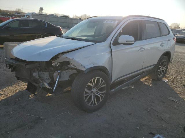 2016 Mitsubishi Outlander VIN JA4AZ3A37GZ046610 COPART salvage auction — FRONT END, Wv - Salvage Certificate, sold $575 on 2026-07-07 (photo 1)