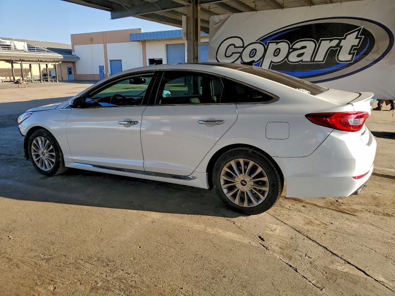 2015 Hyundai Sonata VIN 5NPE34AF9FH014725 COPART salvage auction — FRONT END, Ca - Salvage Certificate, sold $2,100 on 2026-07-09 (photo 2)