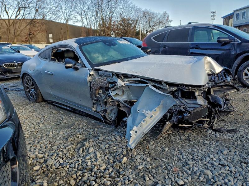 2025 Mercedes-benz AMG GT VIN W1KRJ8AB5SF006031 COPART salvage auction — Front End, MA - CERT OF TITLE-SALVAGE, sold $35,500 on 2026-02-25 (photo 4)