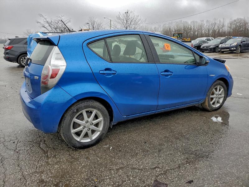 2012 Toyota Prius c VIN JTDKDTB36D1035924 COPART salvage auction — FRONT END, Ky - Cert Of Title-Salvage, sold $875 on 2026-07-09 (photo 3)
