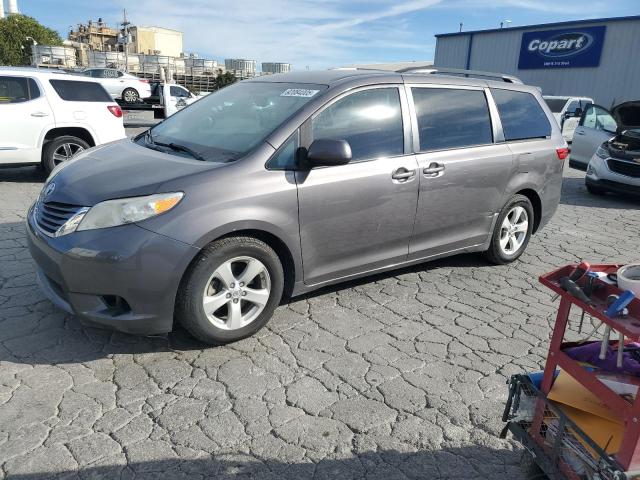 2015 Toyota Sienna VIN 5TDKK3DC1FS598713 COPART salvage auction — REAR END, WV - SALVAGE CERTIFICATE, sold $225 on 2026-07-15 (photo 1)