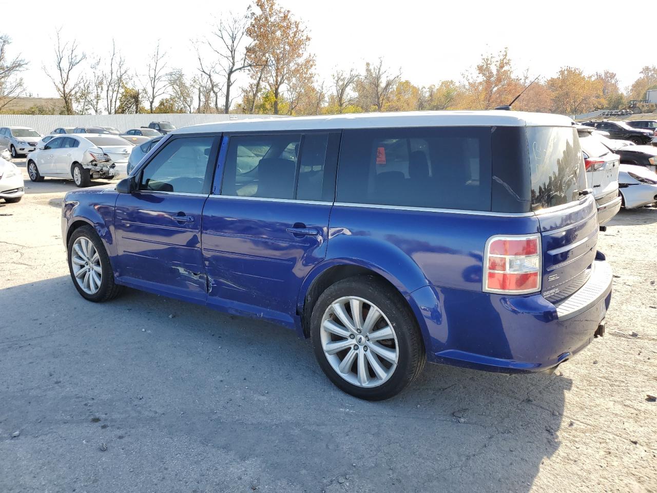 2014 Ford Flex VIN 2FMGK5C86EBD16902 COPART salvage auction — Water/Flood, FL - CERT OF TITLE-SLVG REBLD FLOOD, sold $400 on 2026-07-02 (photo 2)